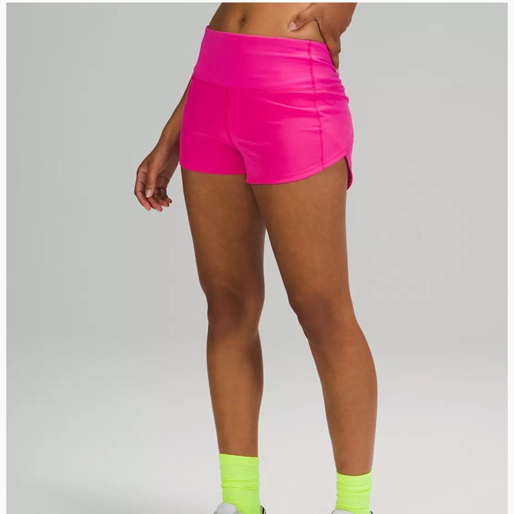 Lululemon Speed Up HR Short 2.5” * Sonic Pink - Picture 5 of 5